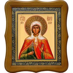 Ирина Египетская Святая мученица. Икона на холсте.