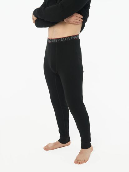 Термобельё Guahoo кальсоны мужские G22-4010P, черный