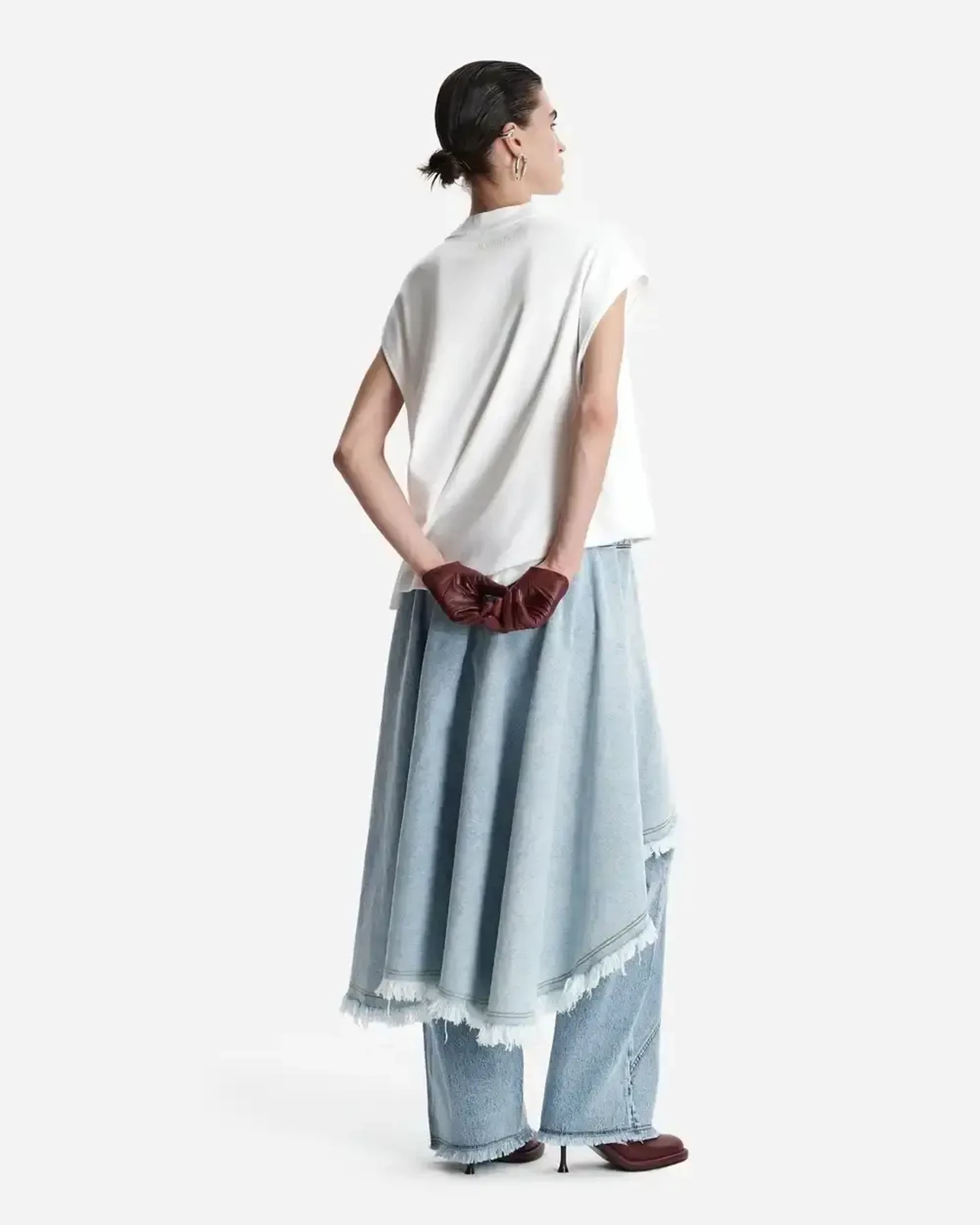 Майка белая