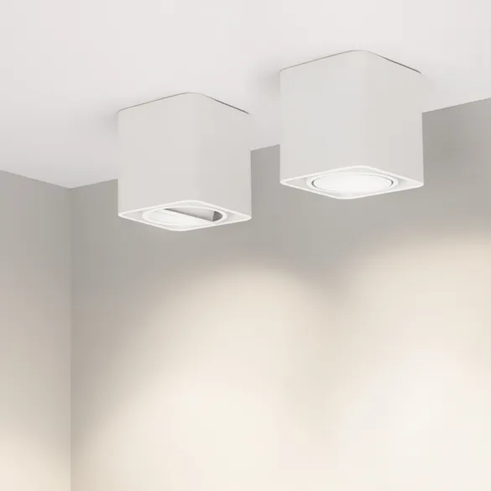 Светильник SP-CUBUS-S100x100-8W Day4000 (WH, 45 deg, 230V) (Arlight, IP20 Металл, 3 года) 036048
