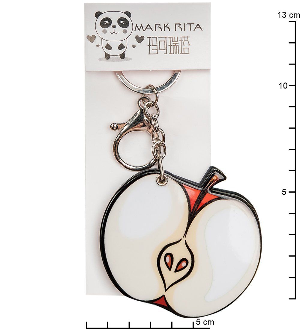 MR-159 Брелок с зеркальцем «Яблоко» Mark Rita