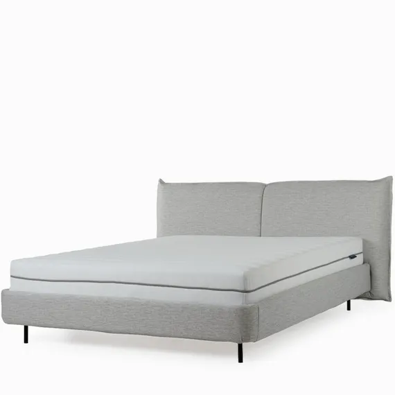 Кровать Тиспа 180x200 см, светло-серая