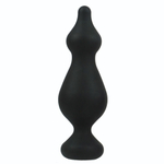 Черная анальная втулка Amuse L - 13,8 см. (Цвет: черный)