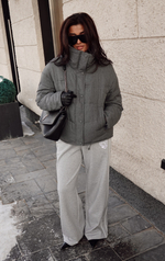 Куртка демисезонная с воротником из трикотажа