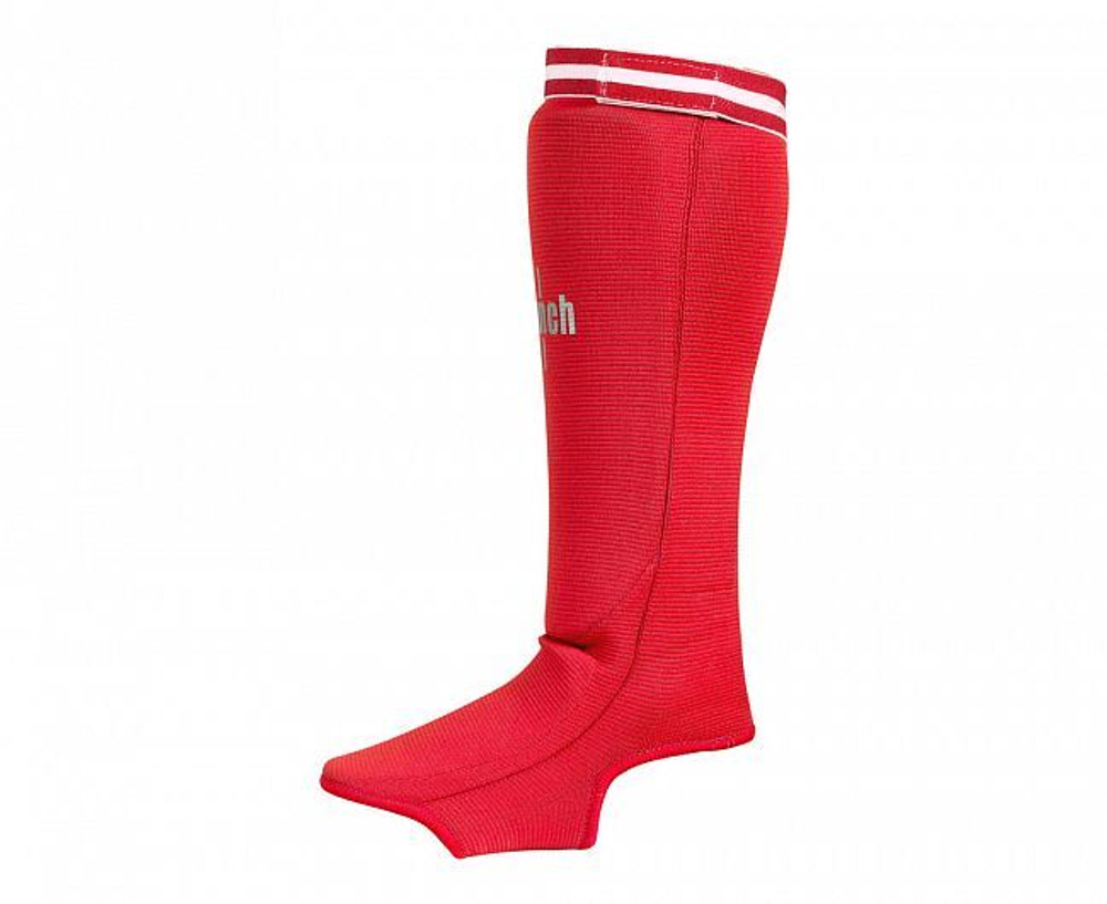 Защита голени и стопы Clinch Shin Instep Protector красная C508
