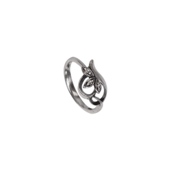 "Муслин"  кольцо  в серебряном покрытии из коллекции "Ателье" от Jenavi