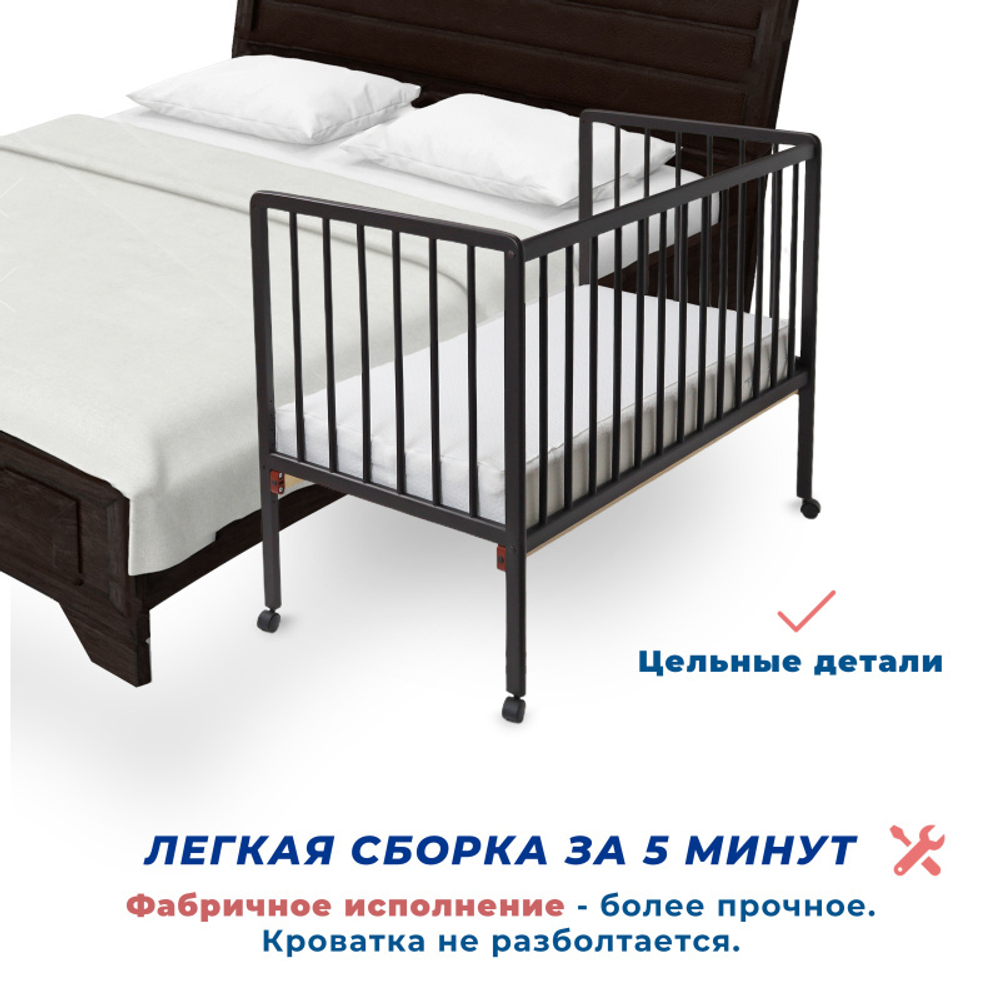Кроватка ЗАЙКА Колесо