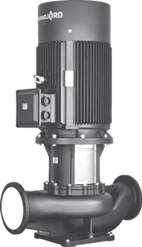 Насос циркуляционный одноступенчатый вертикальный ин-лайн Vandjord TPV 125-400-30/4 (ЦЕНА ПО ЗАПРОСУ)