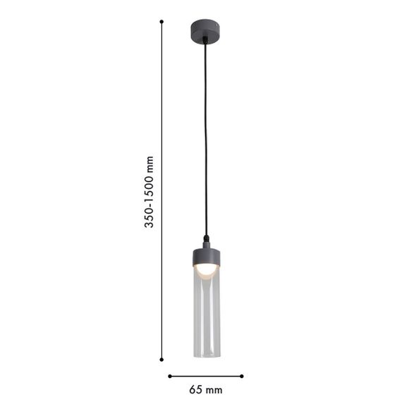 Уличный подвесной светодиодный светильник Favourite Pixar 4703-1P