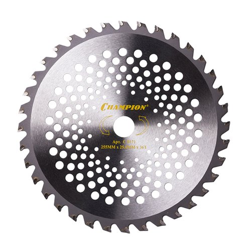 Нож CHAMPION для триммера 36 зубчатый d=255*25.4mm  твердосплавные зубцы   C5171