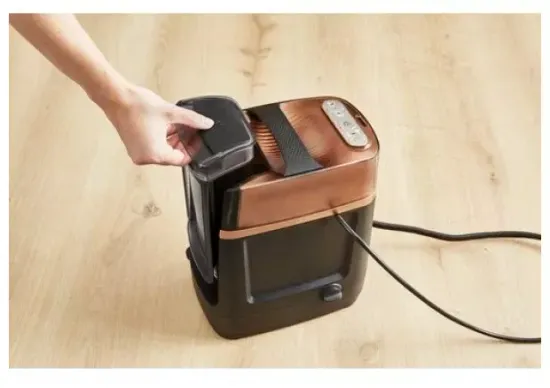 Гладильная система Tefal Ixeo QT2020EO, золотой/черный