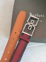 Ремень из коровьей кожи с ручной окраской