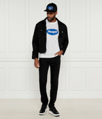 Кожаные кроссовки KAPRI LUG Karl Lagerfeld - черный(KL57530)