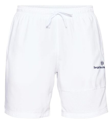 Мужские теннисные шорты Sergio Tacchini Specchio Bermuda Shorts - белый