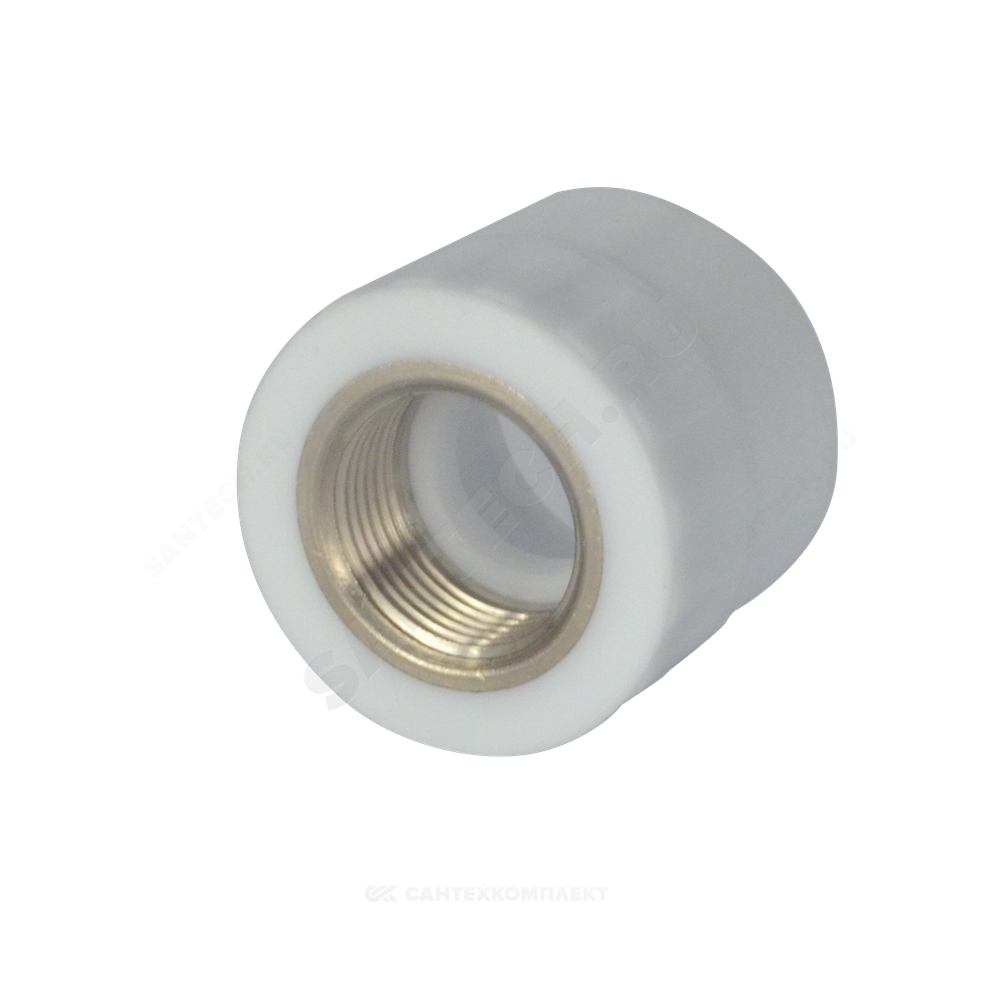 Муфта PP-R комбинированная белая Дн 25х3/4" ВР PRO VALFEX 10129025-PRO