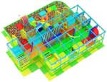 Игровой лабиринт «Тутти» 43м² (9,25*8*3м)