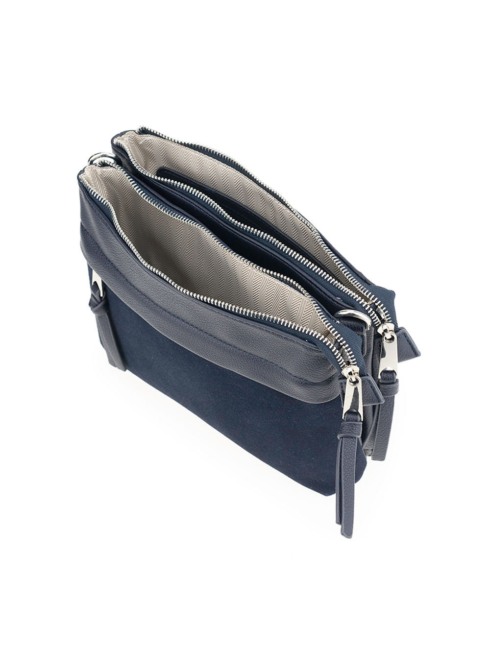 45048/43 Сумка жен., иск. кожа + замша