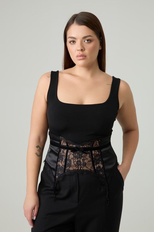 Пояс корсетный, черный