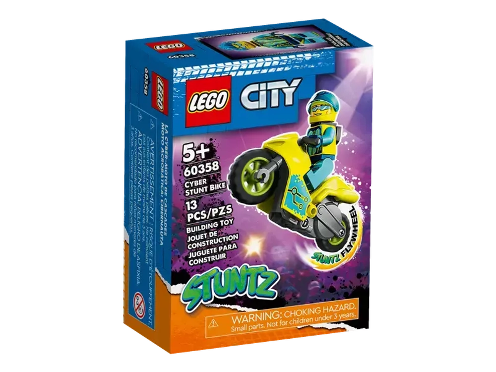 (Бронь) LEGO® 60358 Cyber Stunt Bike