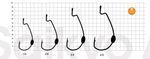 Крючки для рыбалки Saikyo BS-2334 Weighted BN