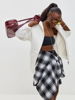 Зип Худи с начёсом и мехом 