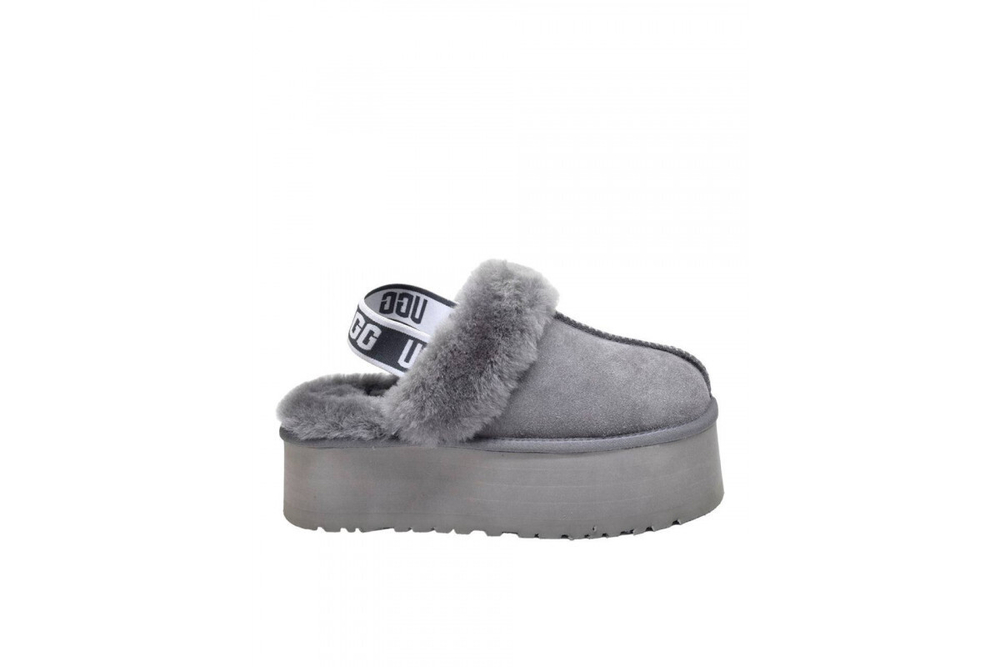 UGG Funkette Suede Platform Grey