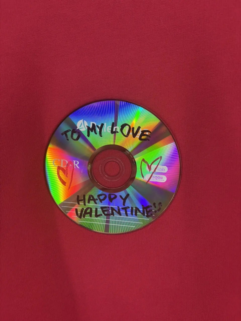 Худи Balenciaga CD Valentine Red