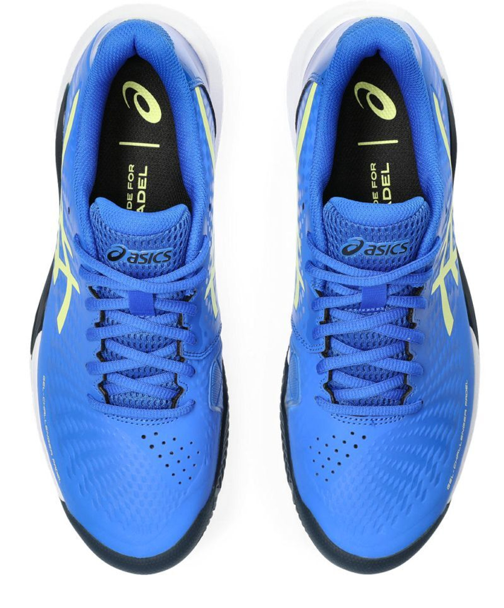 Мужские кросовки для Padel Asics Gel-Challenger 14 Padel - illusion blue/glow yellow