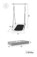 ROMANA Качели-гнездо «Лодка»