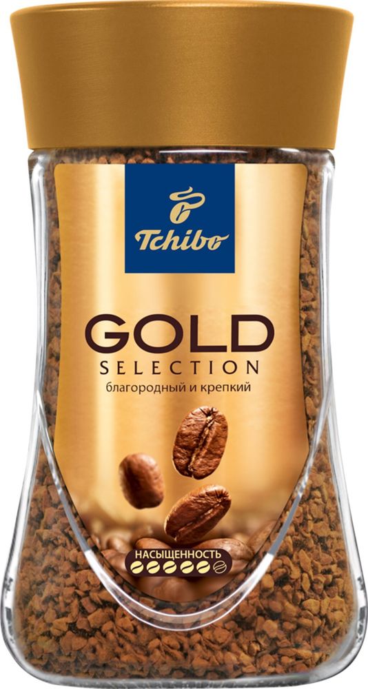 Кофе растворимый Tchibo, Gold Selection, 95 гр