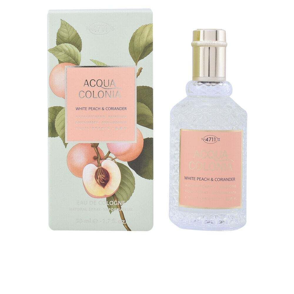 Унисекс одеколон 4711 Acqua Colonia White Peach &amp; Coriander EDC 50 мл