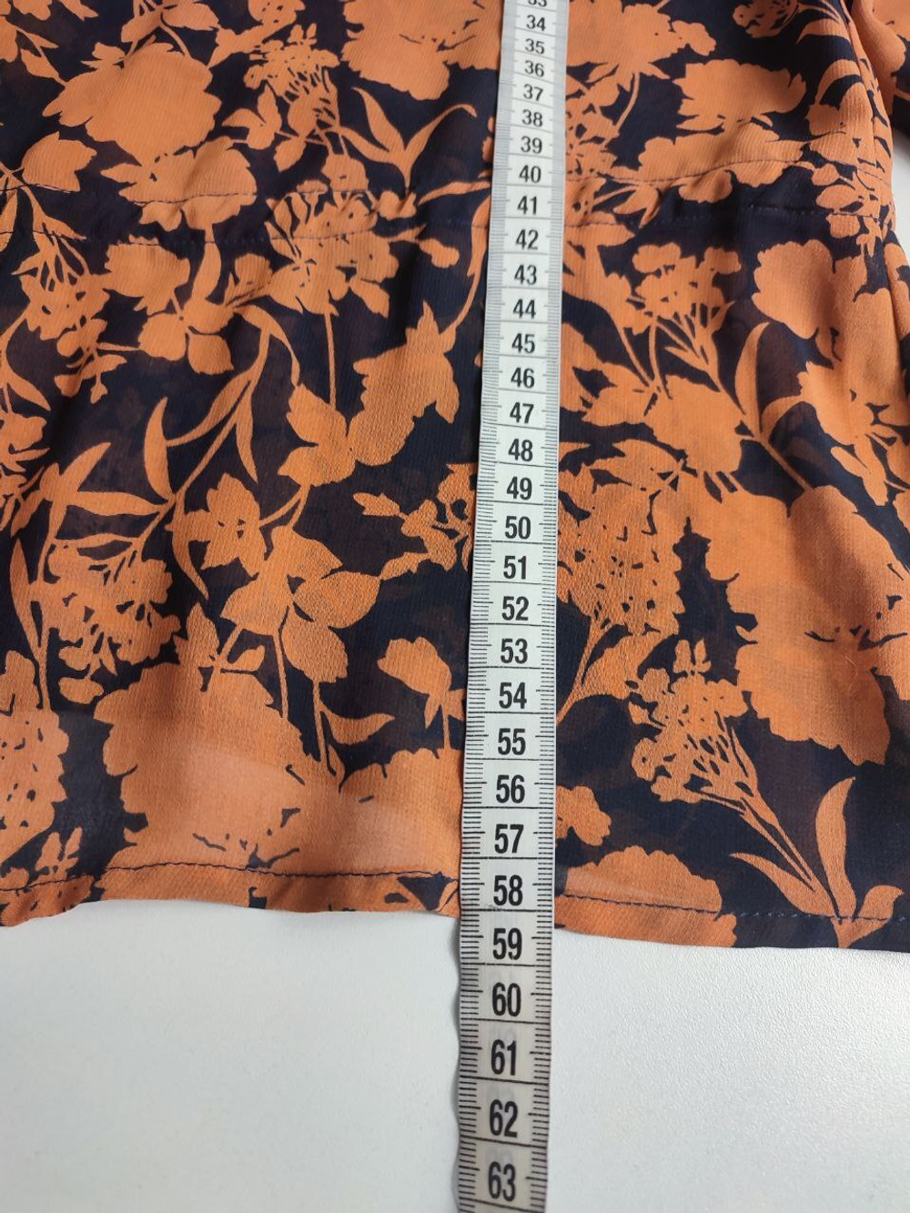 Блузка в осенних оттенках 44 размер