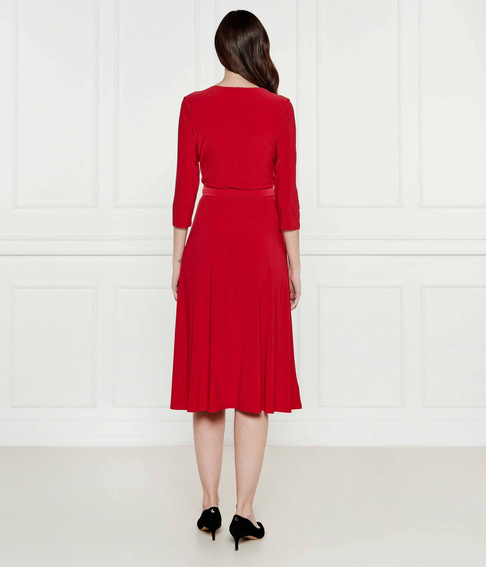 Платье с ремешком CARLYNA LAUREN RALPH LAUREN - красный(250769904)