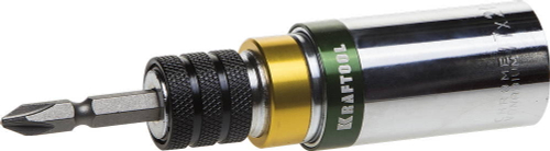 Набор KRAFTOOL ″EXPERT″ Бита с торцовой головкой, 2 в 1, 17мм, 21мм, 2 предмета