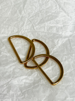 Полукольцо золотое