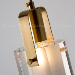 Подвесной светильник Cloyd CURIE P1 / латунь (арт.11166)