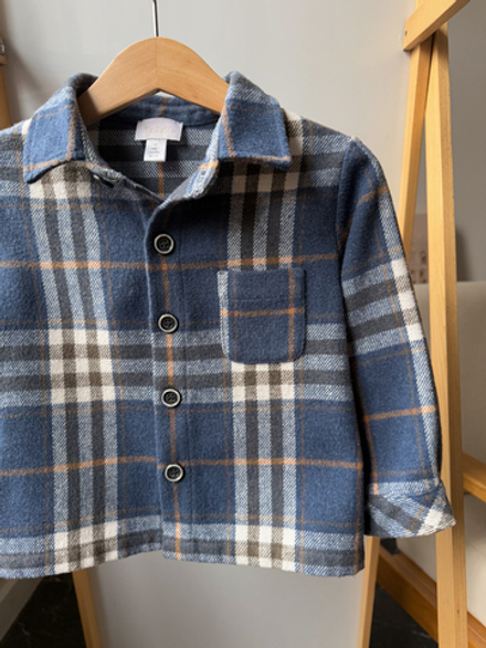 Рубашка в клетку Nanan, 80