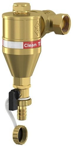 Сепаратор шлама Flamco Clean T 1/2" DN20, PN10, Kv 9 м3/час, от -10°C до +120°C (28051)