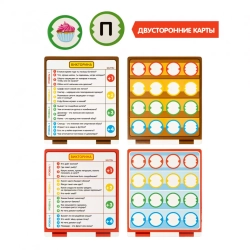 ЛОТО И ВИКТОРИНА "СЪЕДОБНОЕ-НЕСЪЕДОБНОЕ" 4 в 1 Играй Думай Учись Bondibon 1+