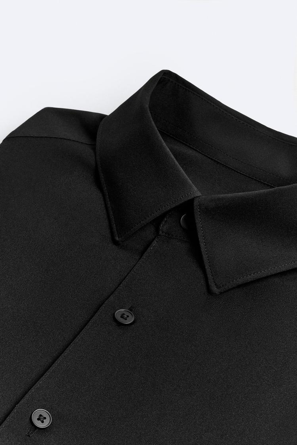 ZARА МУЖСКАЯ РУБАШКА, ЧЕРНЫЙ