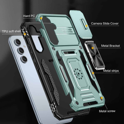 Чехол Safe Case с кольцом и защитой камеры для Samsung Galaxy A34