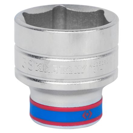 Цена на KING TONY (433538M) Головка торцевая стандартная шестигранная 1/2", 38 мм