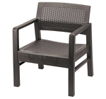 Кресло РОТАНГ 580*625*750 мм КОРИЧНЕВЫЙ РОТАНГ