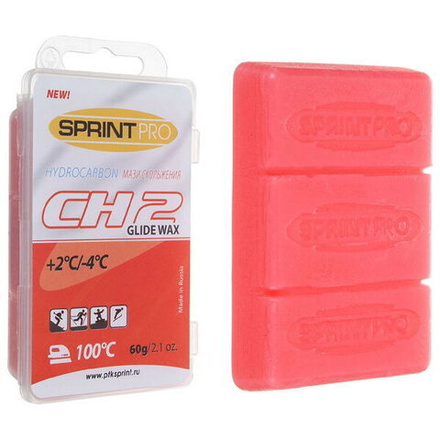 Мазь скольжения (парафин) SPRINT PRO без фторорганических соединений (60 гр.)