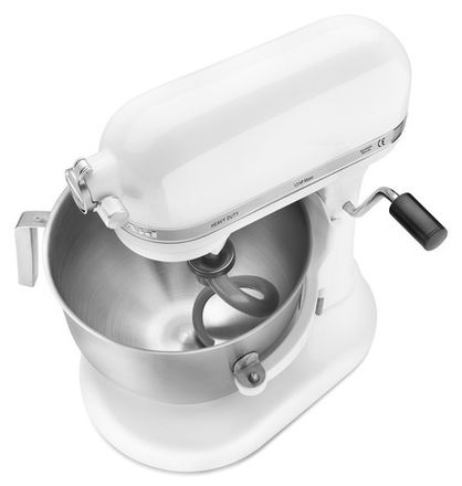 Миксер KitchenAid планетарный Heavy Duty 6.9 белый 5KSM7591XEWH