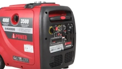 Генератор бензиновый инверторный A-iPower A4000IS электростартер 4 кВт 230В однофазный с электростартером, дистанционным запуском и выдвижной ручкой