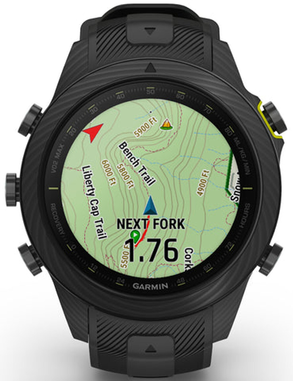 Часы-навигатор Garmin MARQ Athlete (Gen 2) Carbon Edition, черные, 010-02722-11