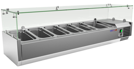 Витрина холодильная настольная COOLEQ VRX 1200/330