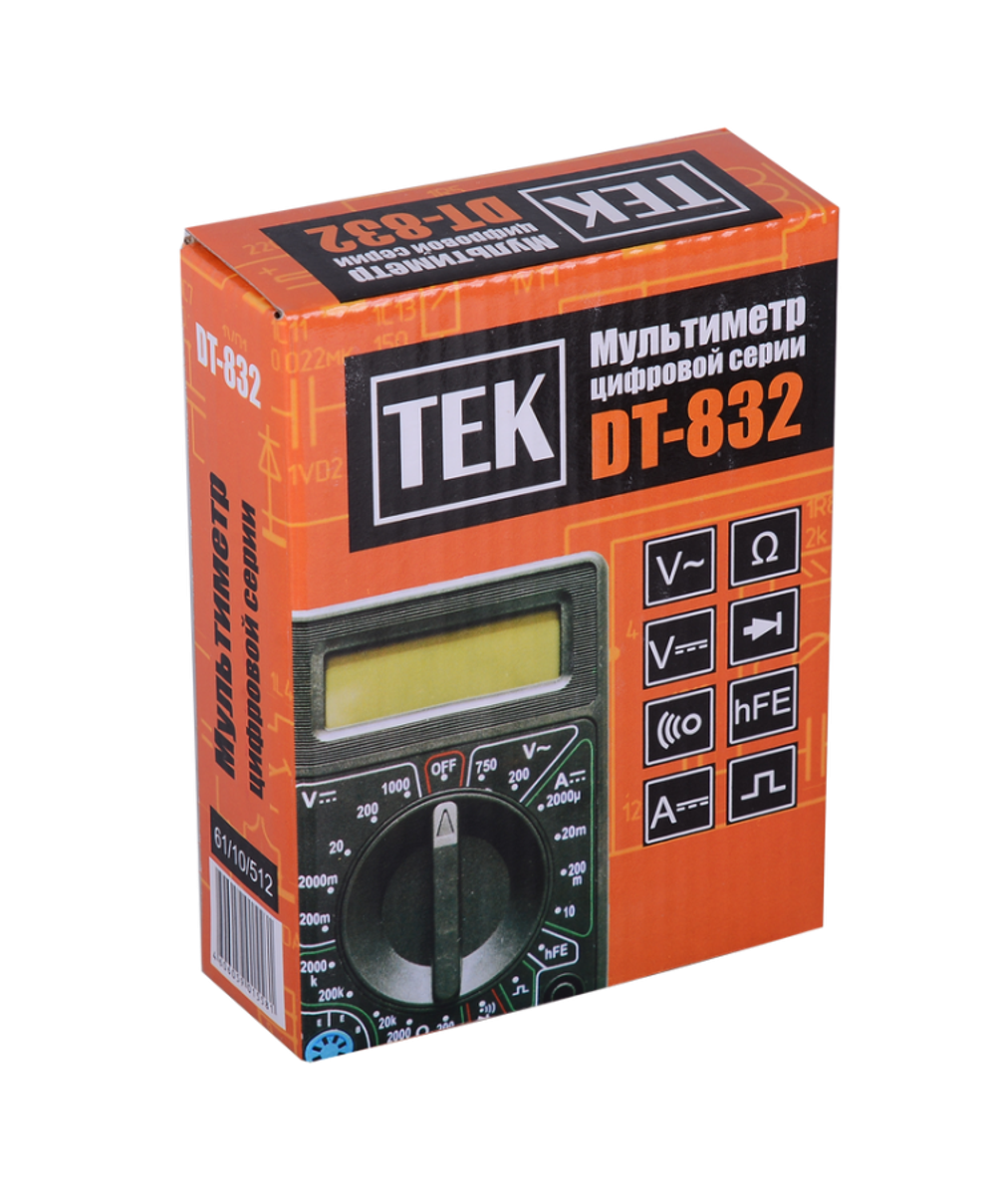 Мультиметр DT832