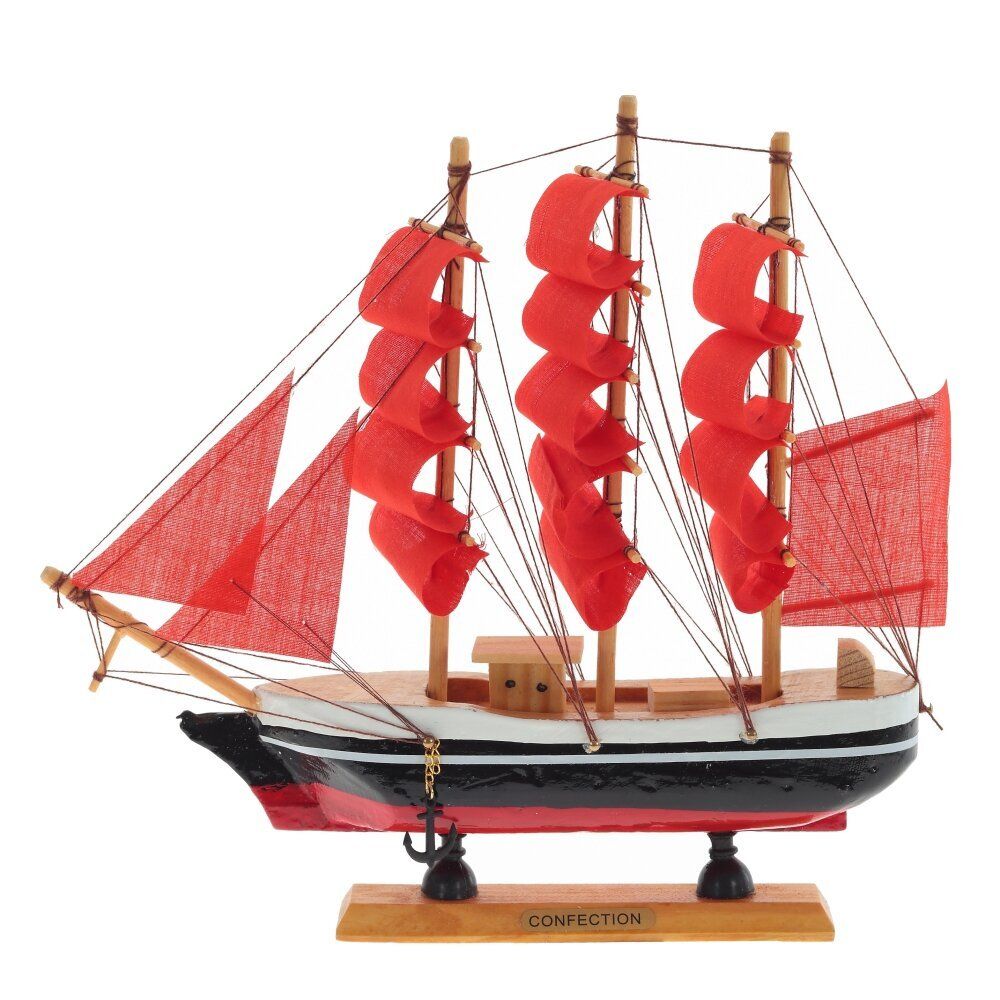 GAEM Изделие декоративное "Корабль", L23 W4 H23 см